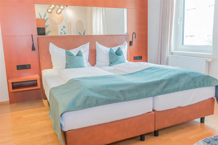 Zimmer 8 im Hotel Stadt Wien